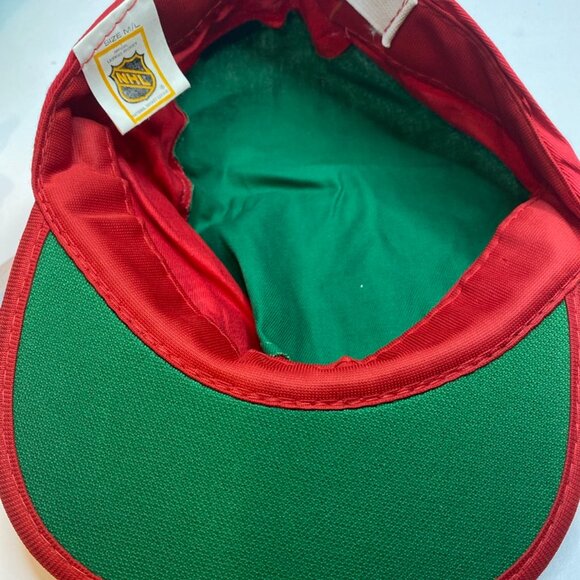 Vintage 80s New Jersey Devils 100% Cotton M/L NHL Hockey Painter Hat Rare - Picture 12 of 12